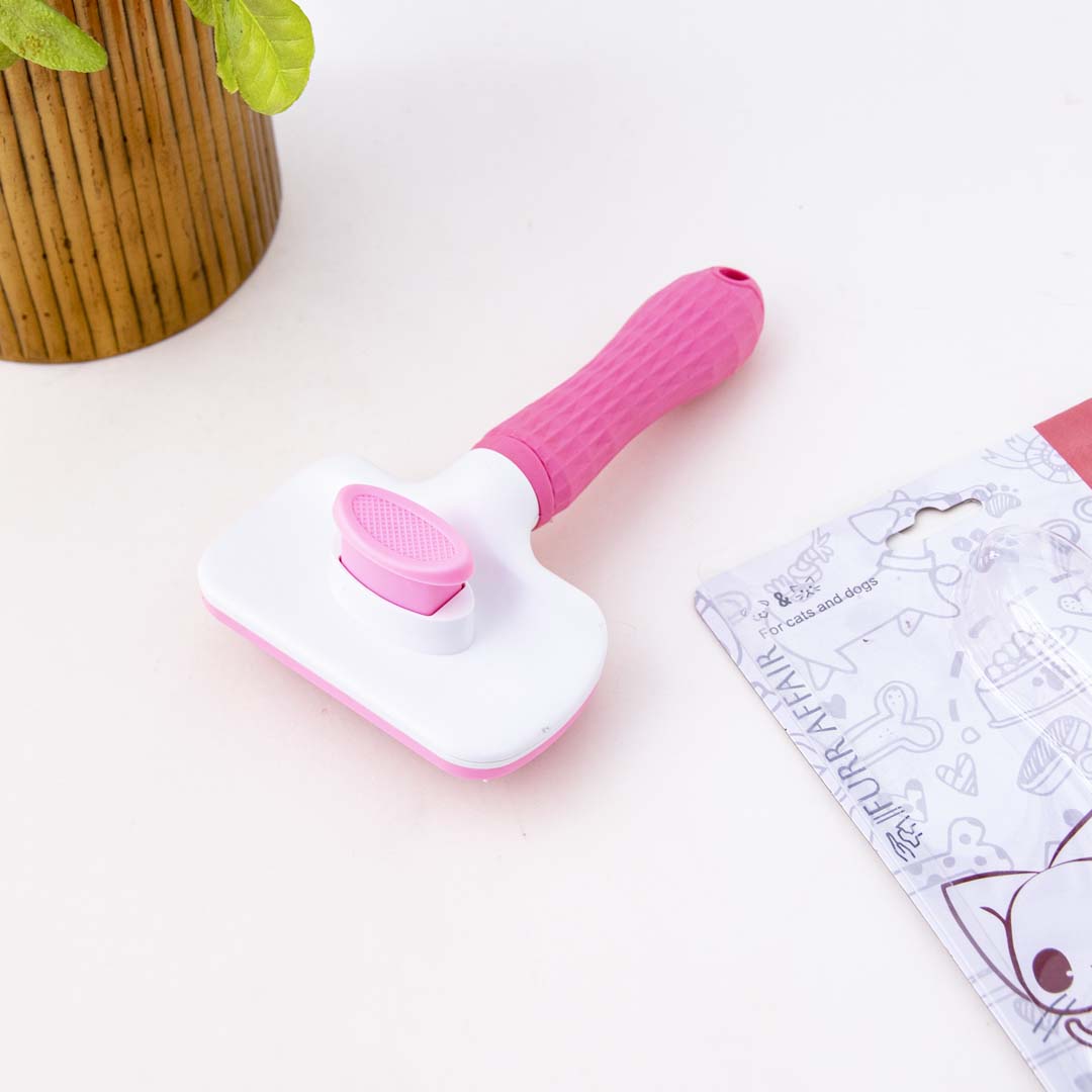 Self- Cleaning Slicker Hair Brush For Dogs And Cats