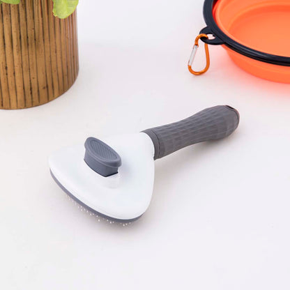 Self- Cleaning Slicker Hair Brush For Dogs And Cats
