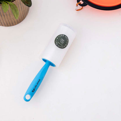 Lint Remover Roller- 1 Handle, 1 Protective Cover & 2 Rolls- 60 Sheets Each ( Total 2x60 -120 Sheets )