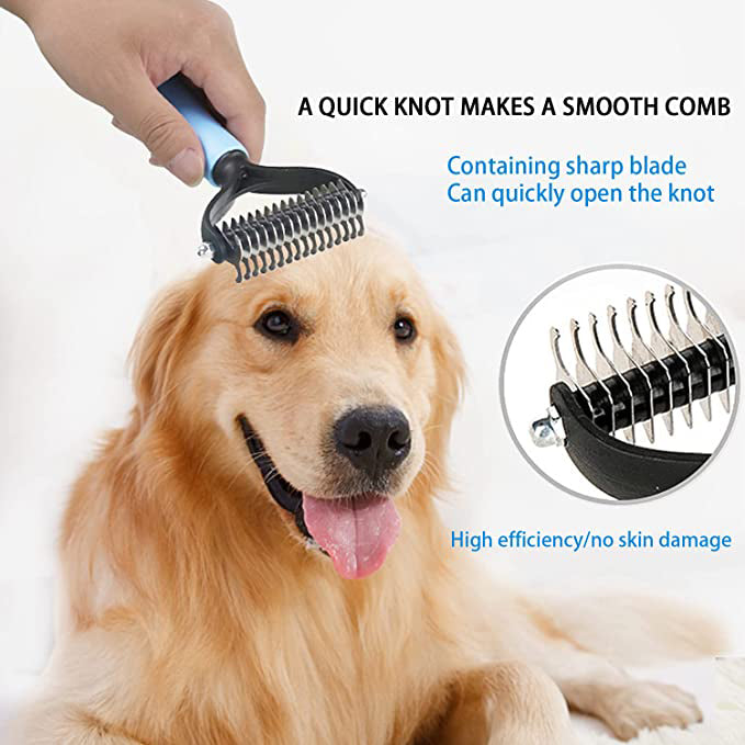 De-Matting  Tool/ Comb/Brush For Removal Of Tangles & Mats