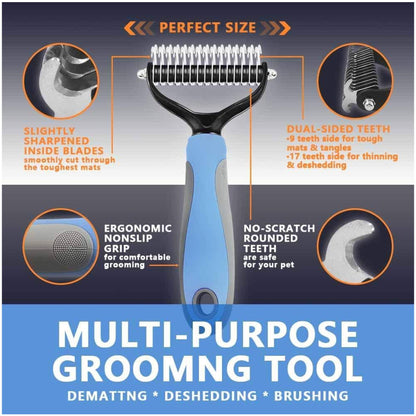 De-Matting  Tool/ Comb/Brush For Removal Of Tangles & Mats